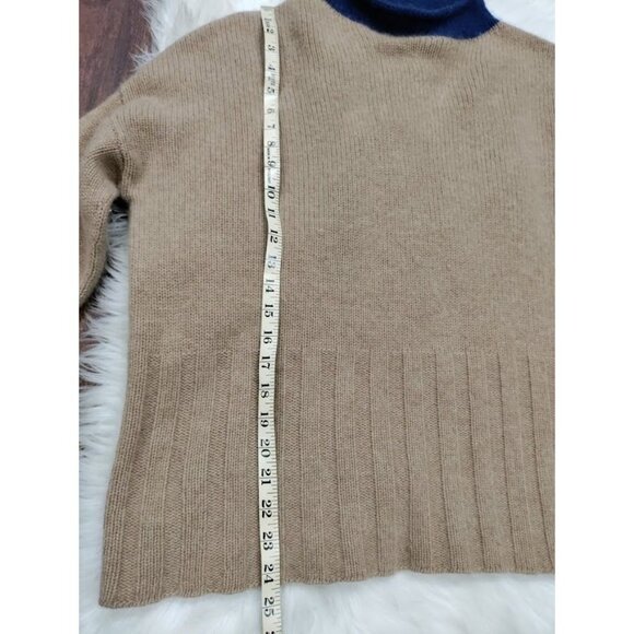 Clouds Cashmere Dolman Sleeve Knit Pullover Sweater Beige Women's Size Large - Picture 6 of 14